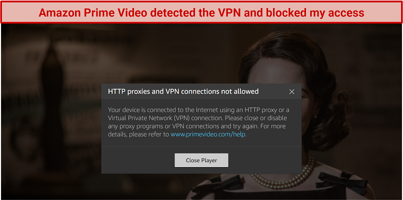 Blocked By: Amazon Prime Video, Disney+, and Hulu