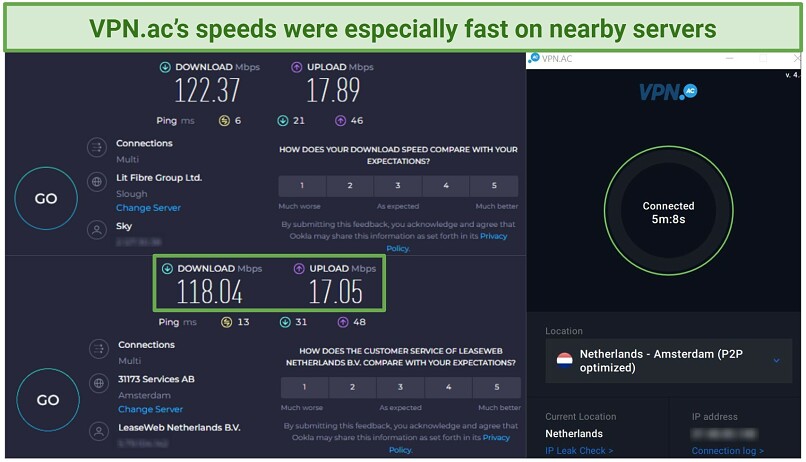 Speed — Fast on Most Servers