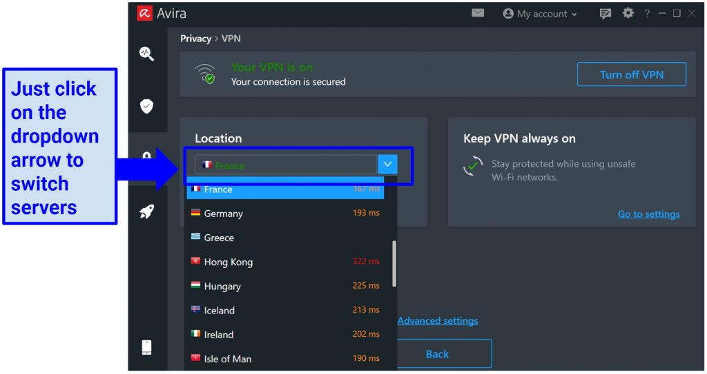 Server Network — Limited Locations but Effective