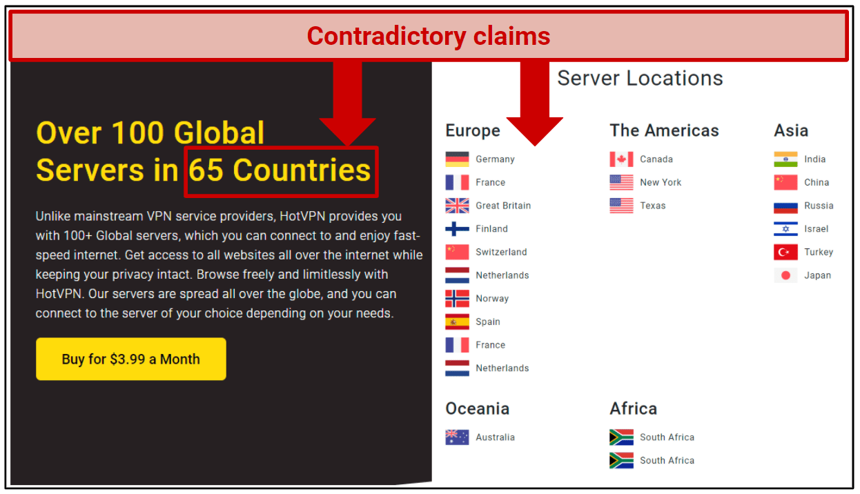 Server Network — Good Locations, But You Can’t Choose a Specific Server