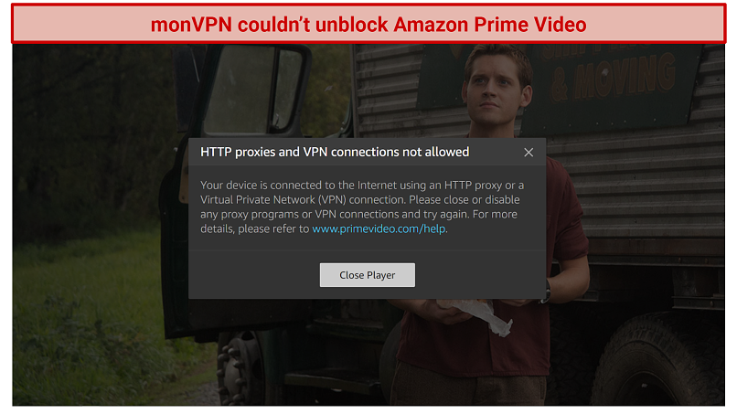 Blocked By: Amazon Prime Video
