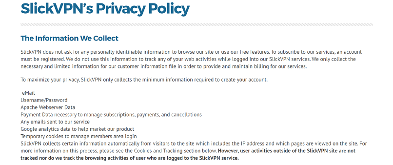 Privacy — Concerns Regarding Data Collection