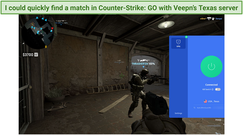 Gaming — Minimal Lag with Nearby Locations