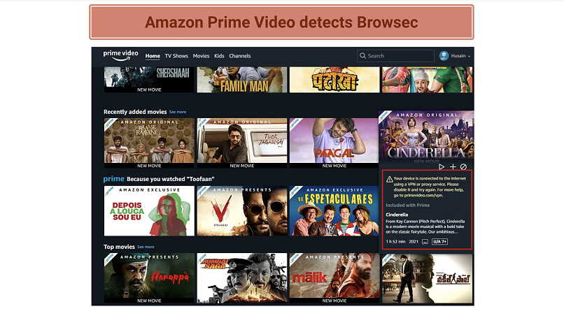 Doesn’t Work With: HBO Max, Disney+ and Amazon Prime Video
