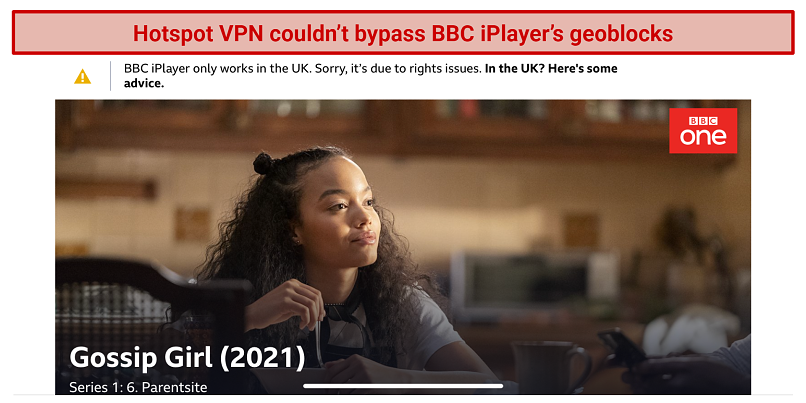 Blocked By: Amazon Prime Video, BBC iPlayer