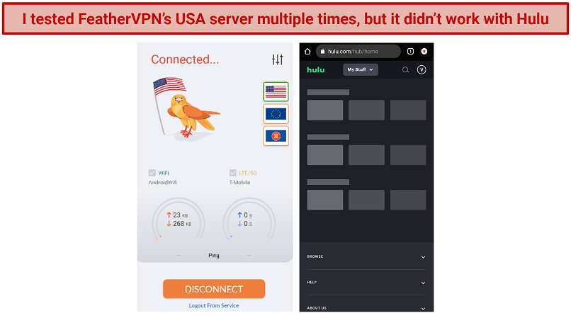 Blocked By: Hulu, Disney+, HBO Max, and BBC iPlayer
