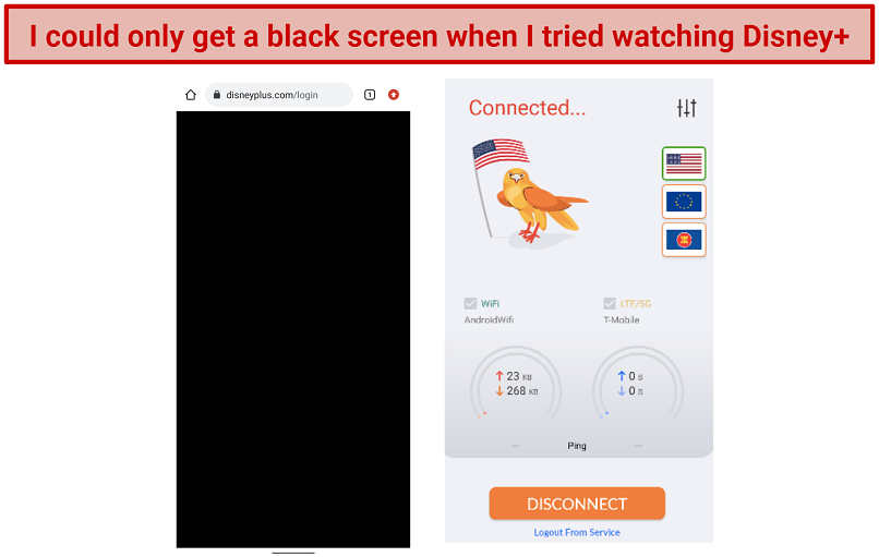 Blocked By: Hulu, Disney+, HBO Max, and BBC iPlayer