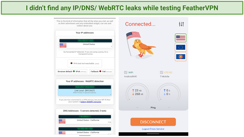 Leak Test Results