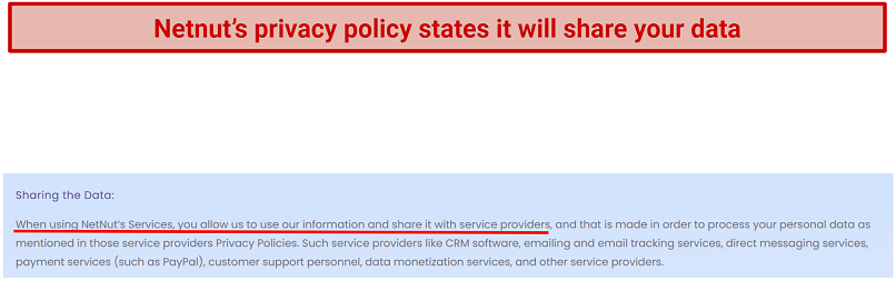 Privacy — Requires a Lot of Personal Information