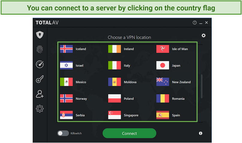 Server Network — Reliable Connections With a Limited Number of Servers